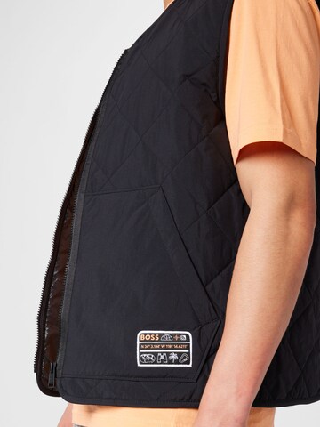 Gilet BOSS Orange en noir