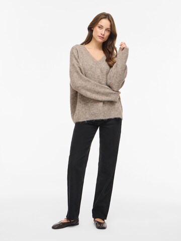 VILA Trui 'VIMarley' in Beige
