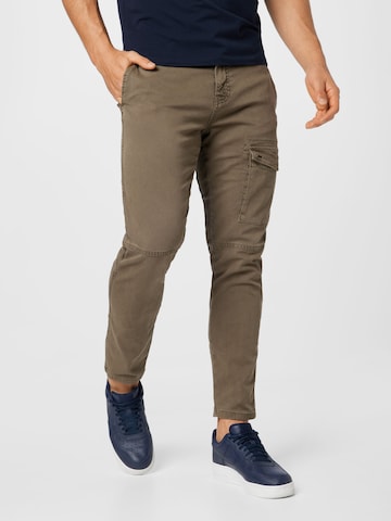 Only & Sons Cargo Pants 'CANE' in Green: front