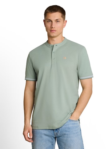 T-Shirt TOM TAILOR DENIM en vert : devant