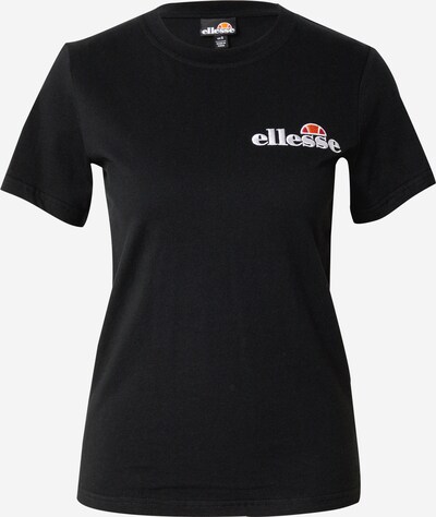 ELLESSE T-shirt 'Kittin' i orange / r�öd / svart / vit, Produktvy