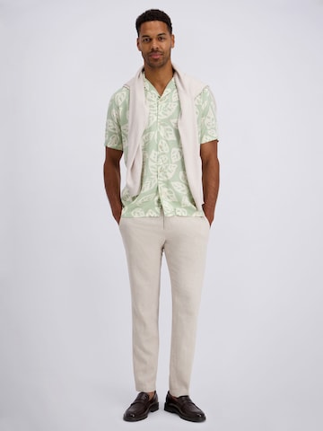 PIERRE CARDIN Regular fit Button Up Shirt in Green