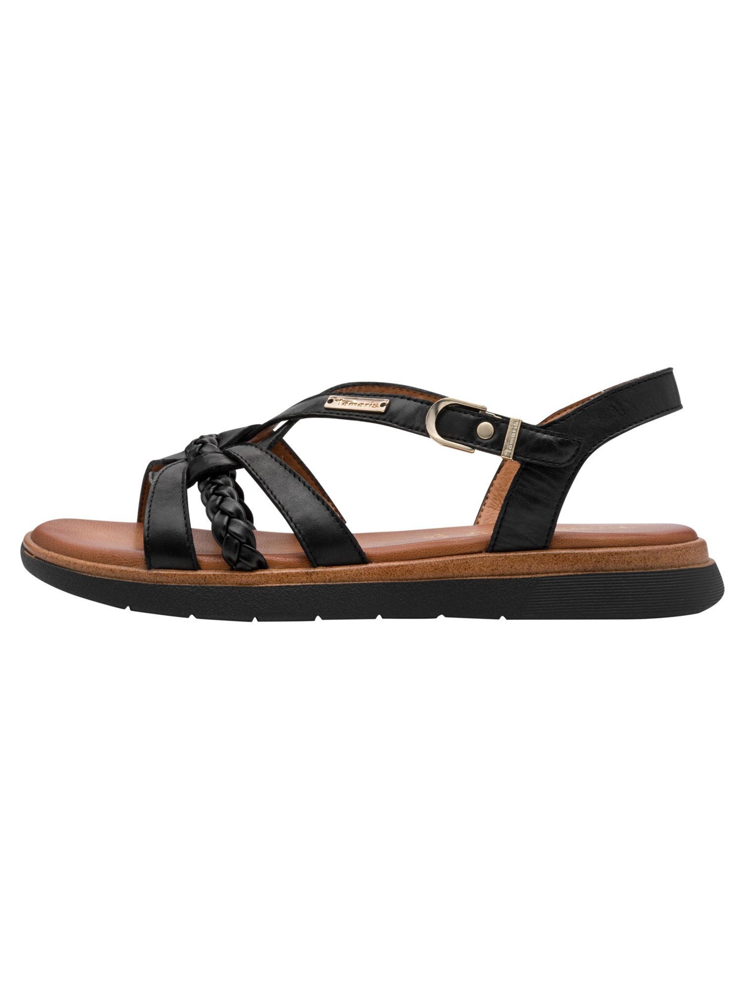 Sandales Tamaris en noir
