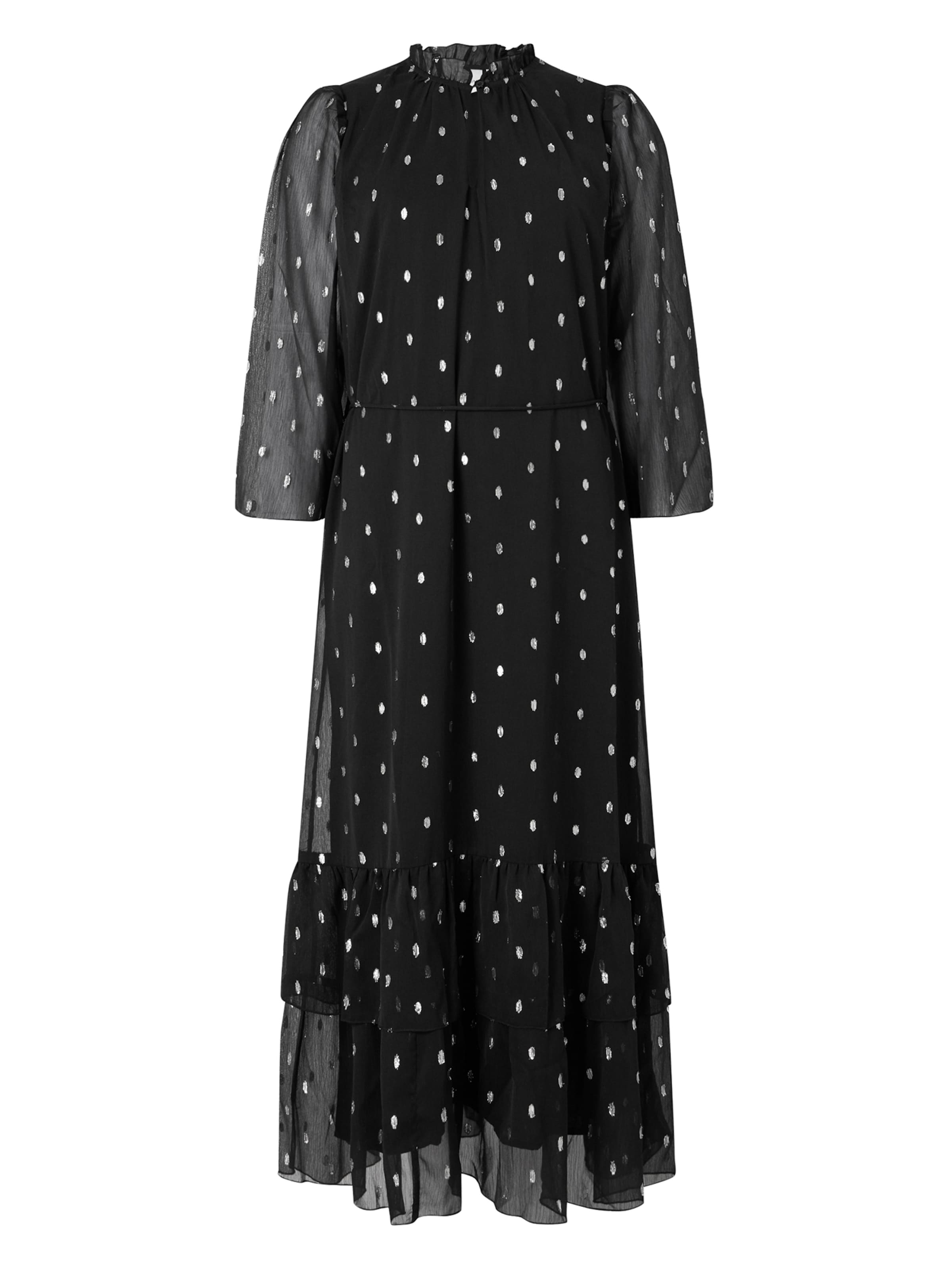 YAS Φόρεμα 'YASMENA' σε μαύρο: μπροστά