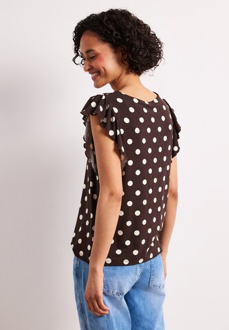 STREET ONE Shirt in Braun