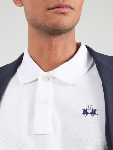 La Martina - Camiseta en blanco