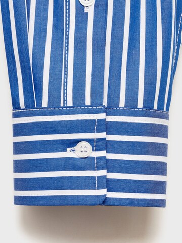MANGO Blouse 'DOUBLE' in Blue