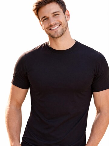 berrak Undershirt in Black: front