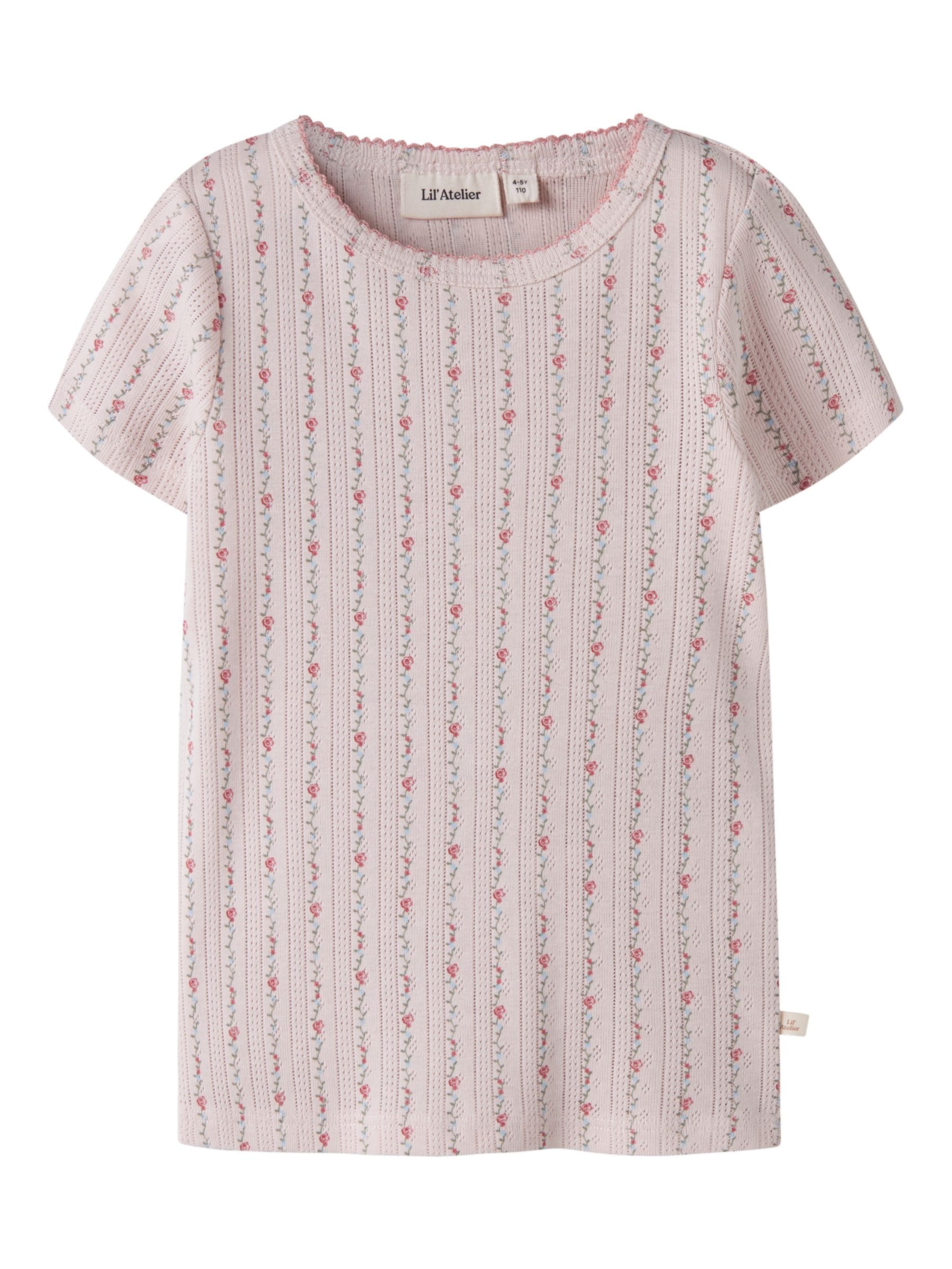 T-Shirt Lil'Atelier en beige : devant