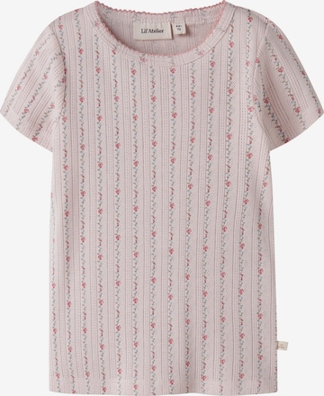 T-Shirt Lil'Atelier en beige : devant