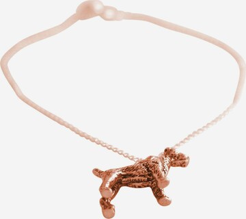 Gemshine Armband '3-D Terrier' in Roze