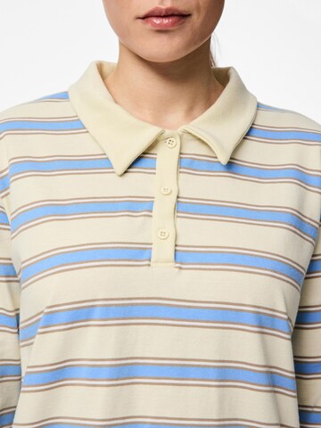 PIECES Shirt 'PCFrankie' in Beige