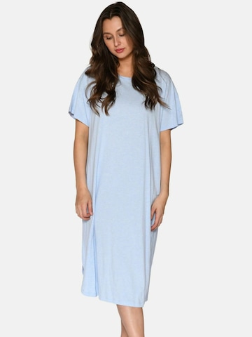 Chemise de nuit 'Joicy' CCDK Copenhagen en bleu : devant