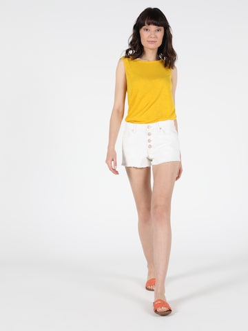 Coupe slim Jean Colin's en blanc