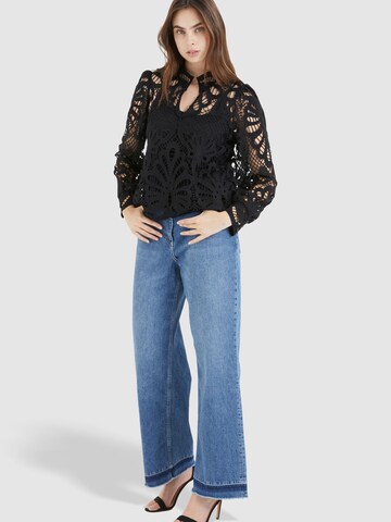 MARC AUREL Wide Leg Jeans in Blau