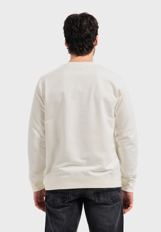 Oldskull Sweatshirt 'Plain Basic' in Weiß