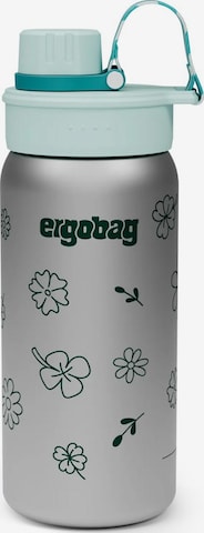 ergobag Drinking Bottle 'Trinkflasche Edelstahl Trinkflasche' in Green: front