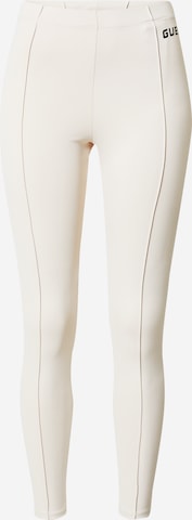 GUESS Workout Pants 'ADRIANNA' in Beige: front