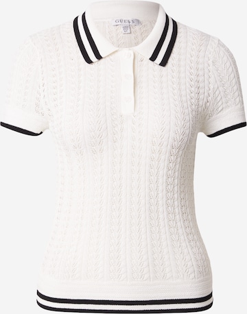 GUESS Neulepaita 'VIENNA' värissä valkoinen: etupuoli