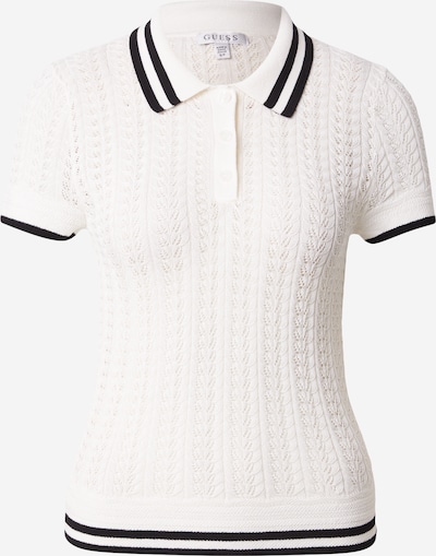 GUESS Pullover 'VIENNA' i XS i sort / hvid, Produktvisning