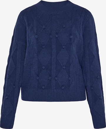 usha FESTIVAL Пуловер в синьо: отпред