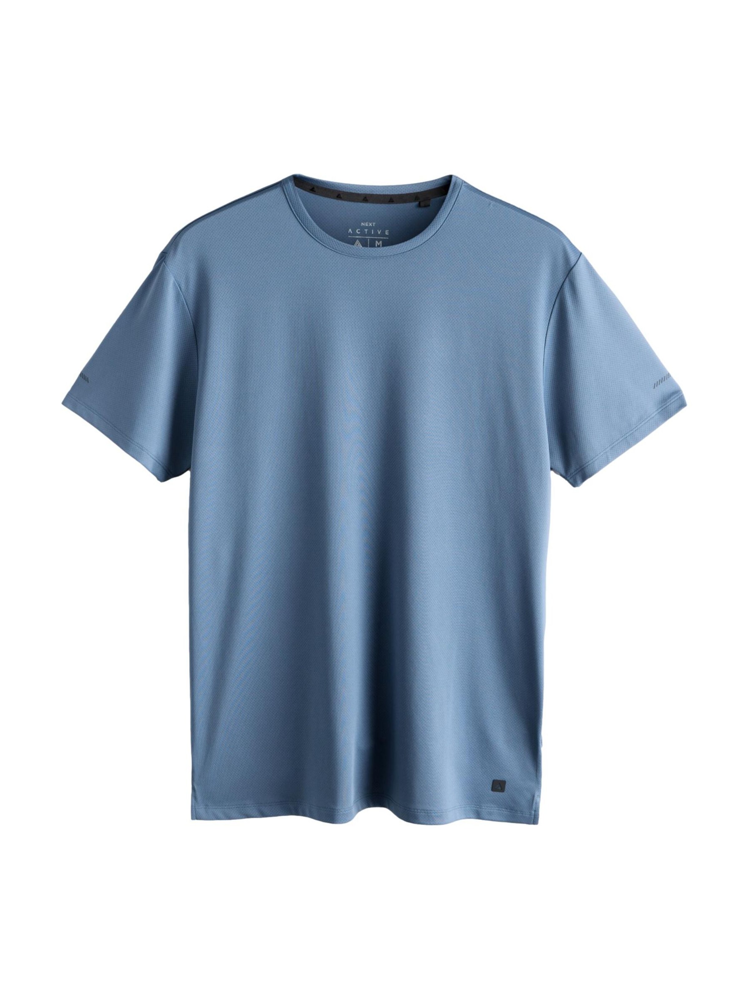 Next Shirt 'Active' in Blue: front