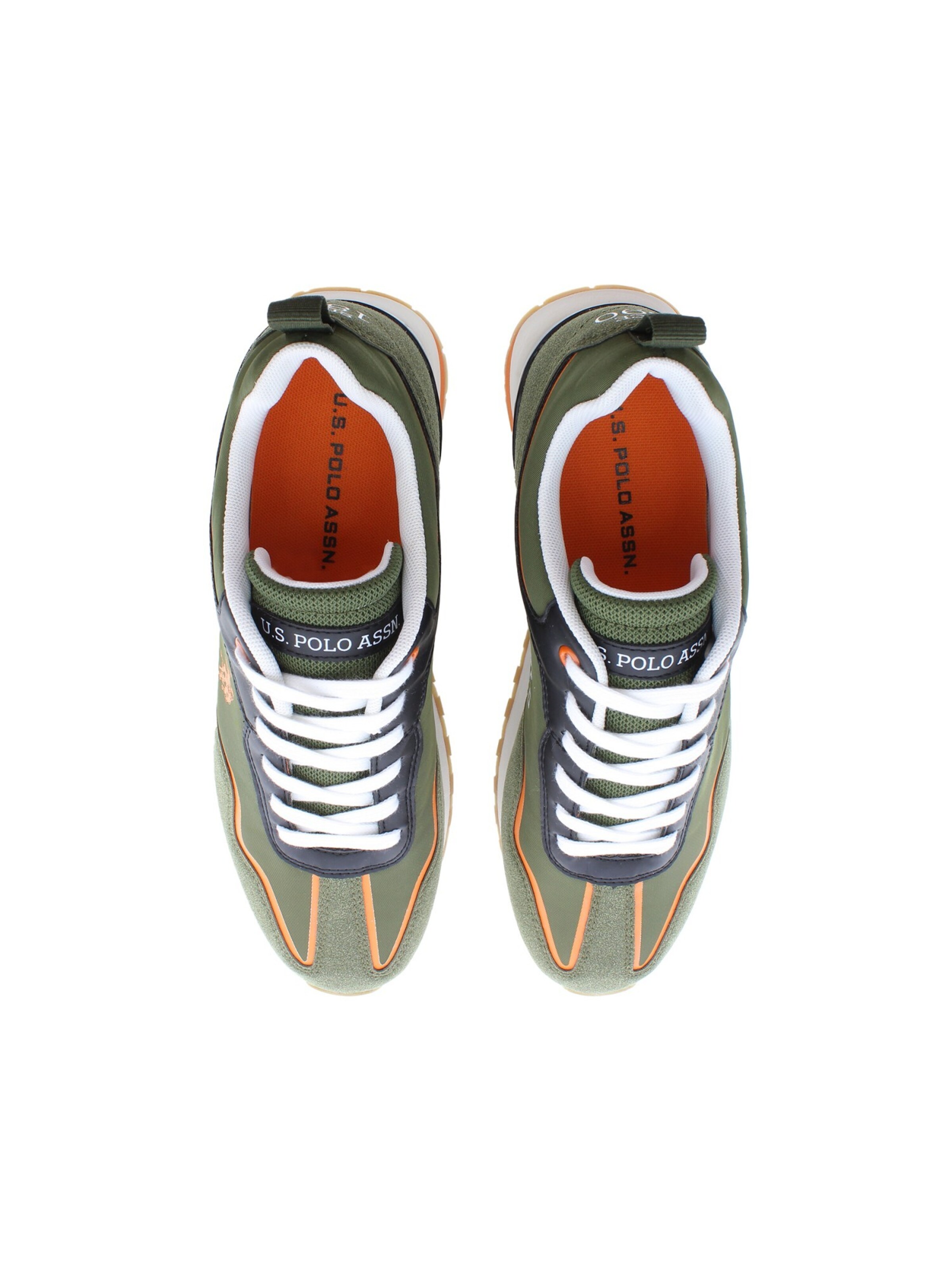 U.S. POLO ASSN. Sneakers laag 'Tabry' in Groen