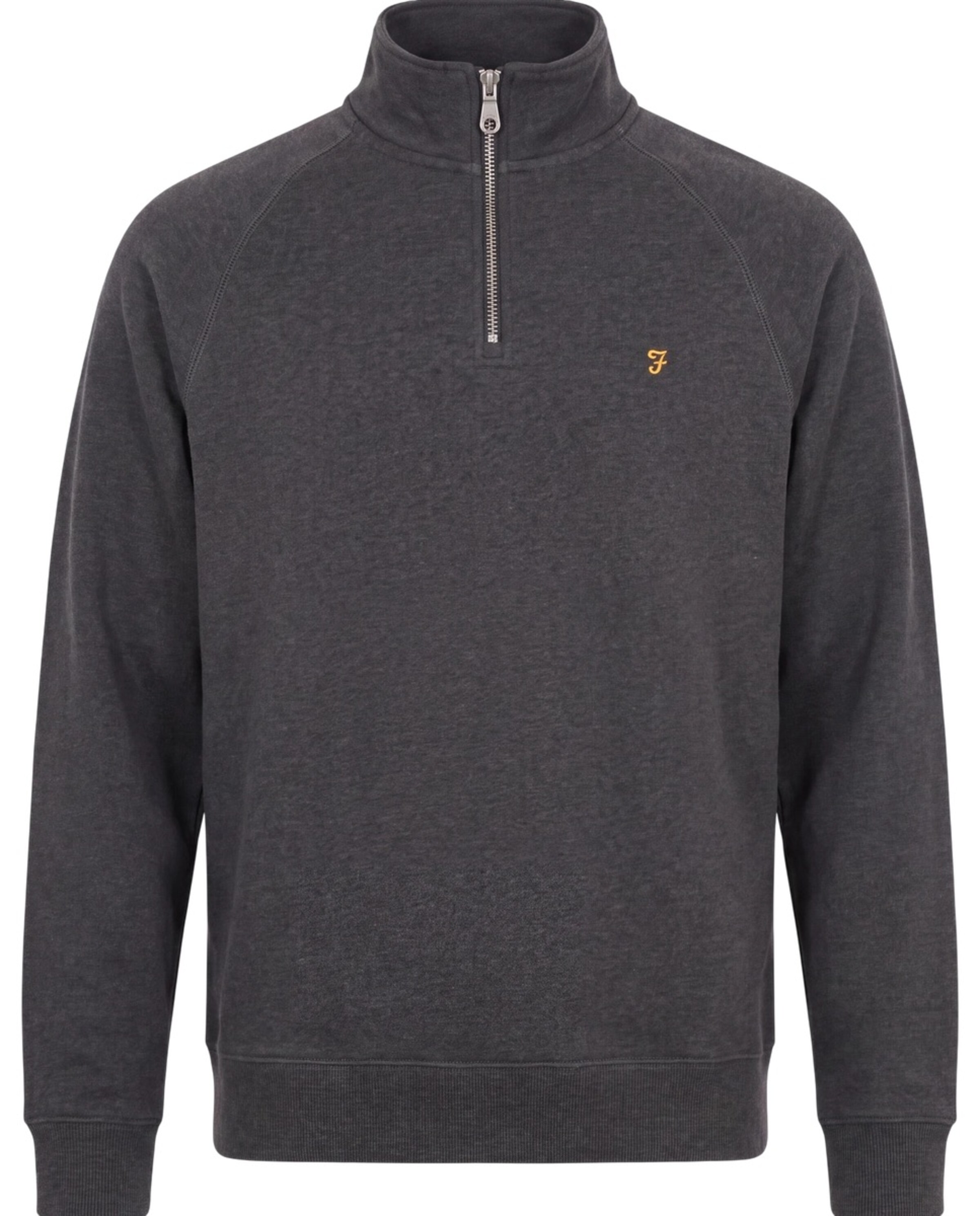 FARAH Sweatshirt 'ARNOLD' in Black: front