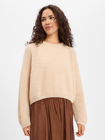 AMERICAN VINTAGE Pullover 'Cyrow' in Beige: Vorderseite