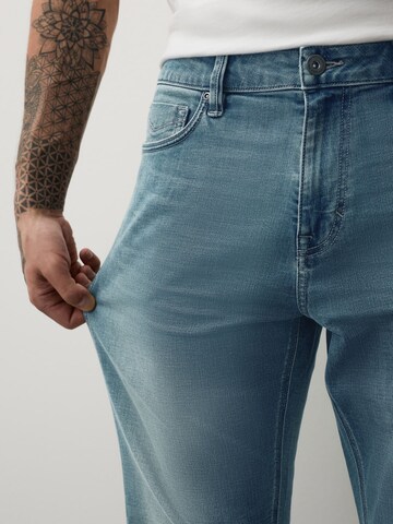 Next Slimfit Jeans i blå
