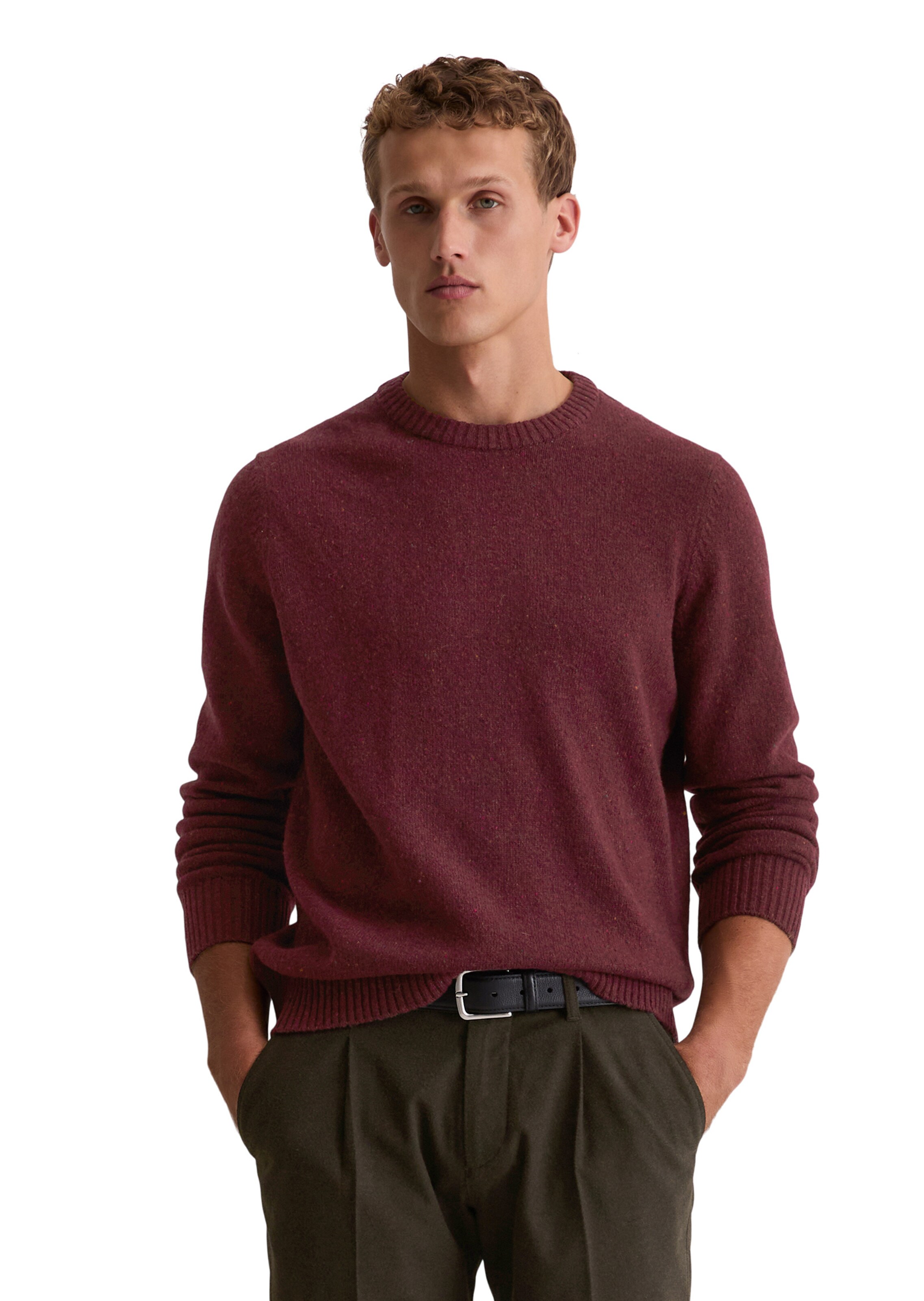 Marc O'Polo Sweater in Red: front