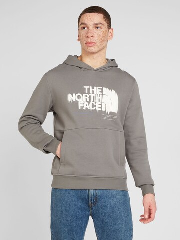 Felpa di THE NORTH FACE in grigio: frontale