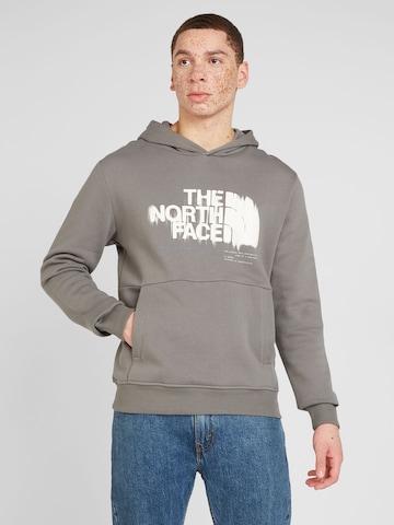 pelēks THE NORTH FACE Sportisks džemperis: no priekšpuses