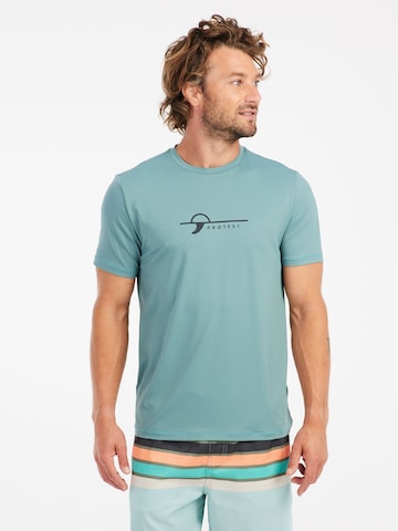 T-Shirt fonctionnel 'PRTCore' PROTEST en vert : devant