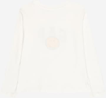 GAP Sweatshirt 'SMILEY50 LS INTRV GR T - NOV' in White