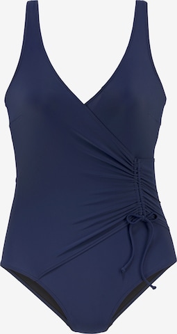 LASCANA - Traje de baño en azul: frente