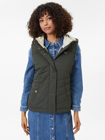 Ragwear Vest 'HESTY' in Green: front