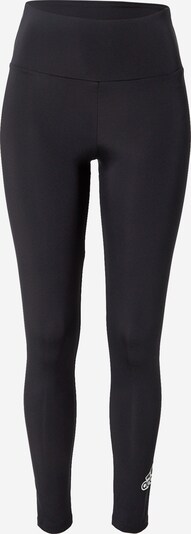 ADIDAS PERFORMANCE Workout Pants in Black / White, Item view