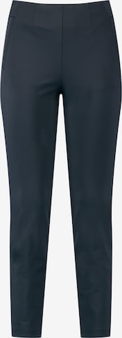 GERRY WEBER Slimfit Kalhoty – modrá: přední strana