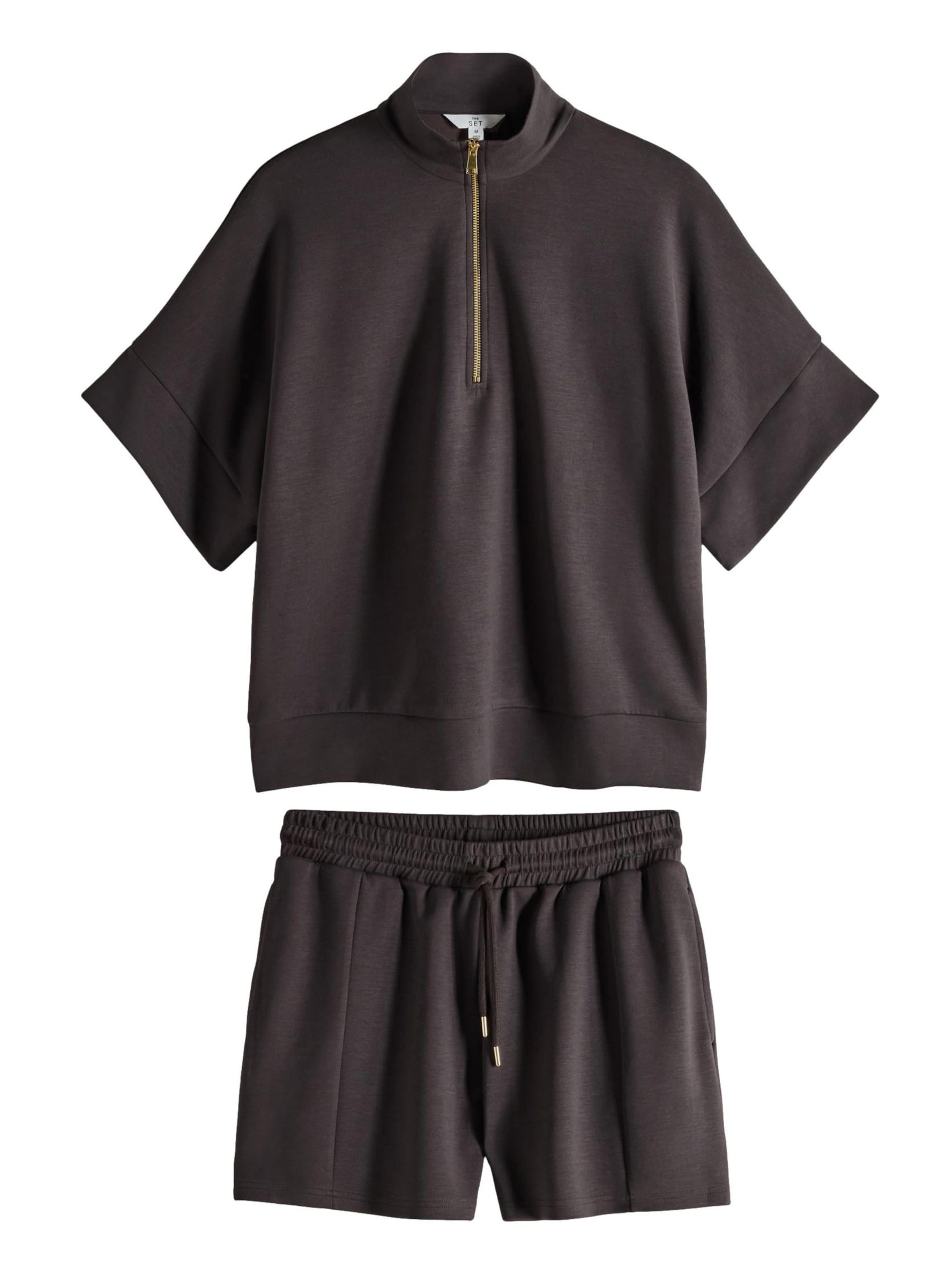 The Set Joggingová souprava - čokoládová, Produkt