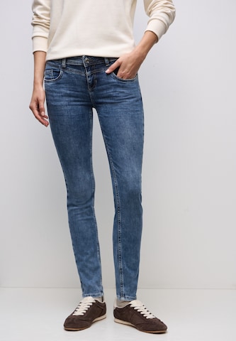 STREET ONE Slim fit Jeans in Blue: front