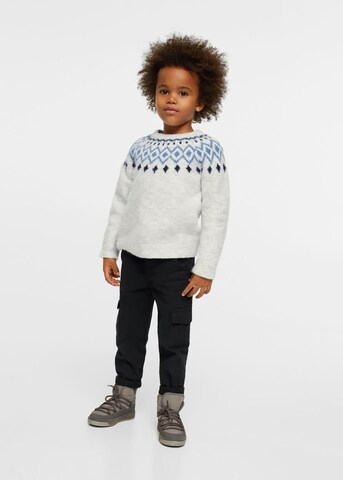 MANGO KIDS Sweter 'Robert' w kolorze szary