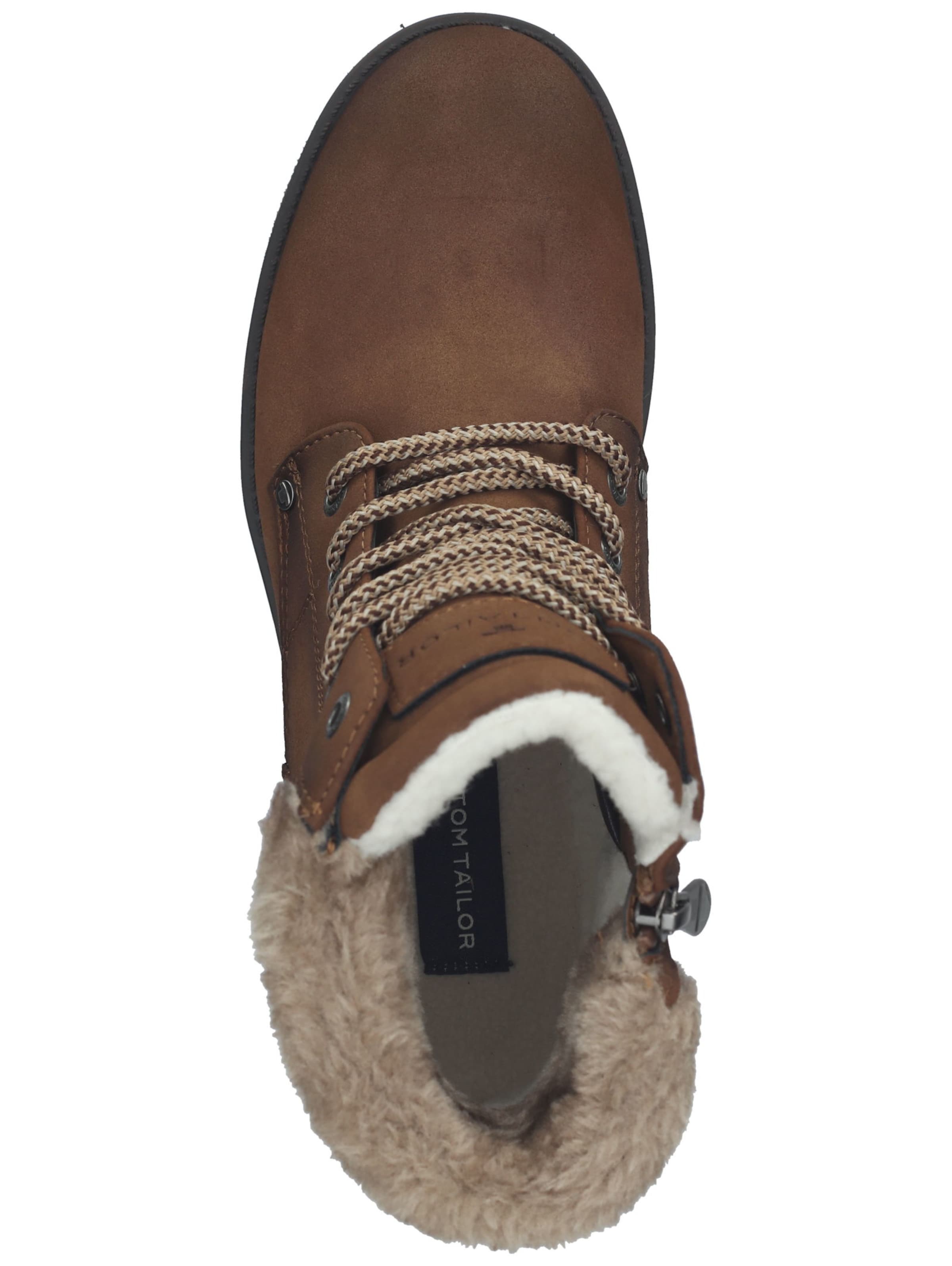 TOM TAILOR Veterlaarsjes in Bruin