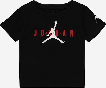 Tricou de la Jordan pe negru: față