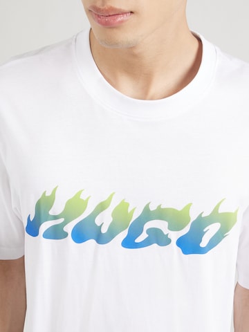 HUGO Shirt 'Napolux' in Wit