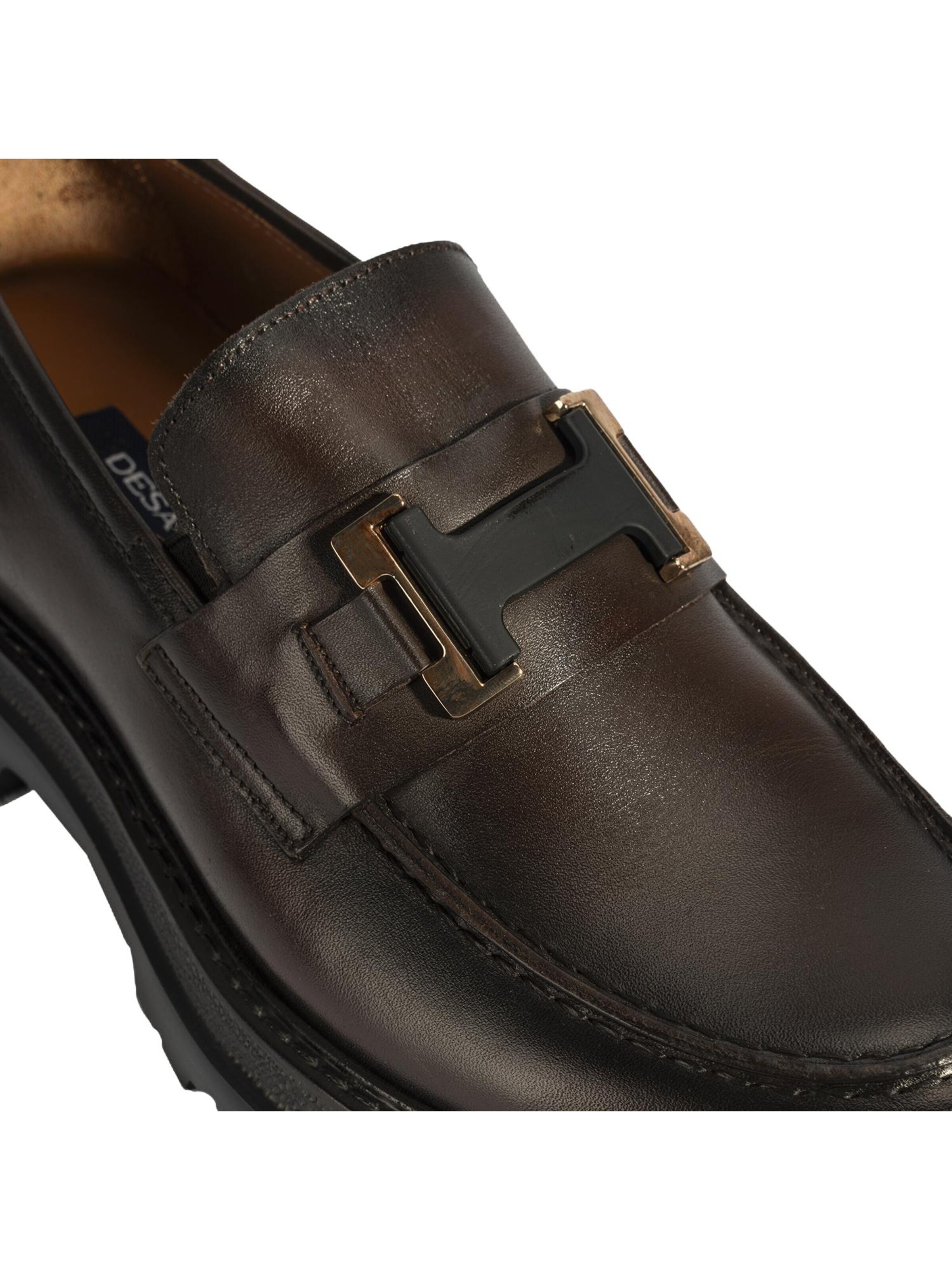 Desa Classic Flats 'Beleg' in Brown