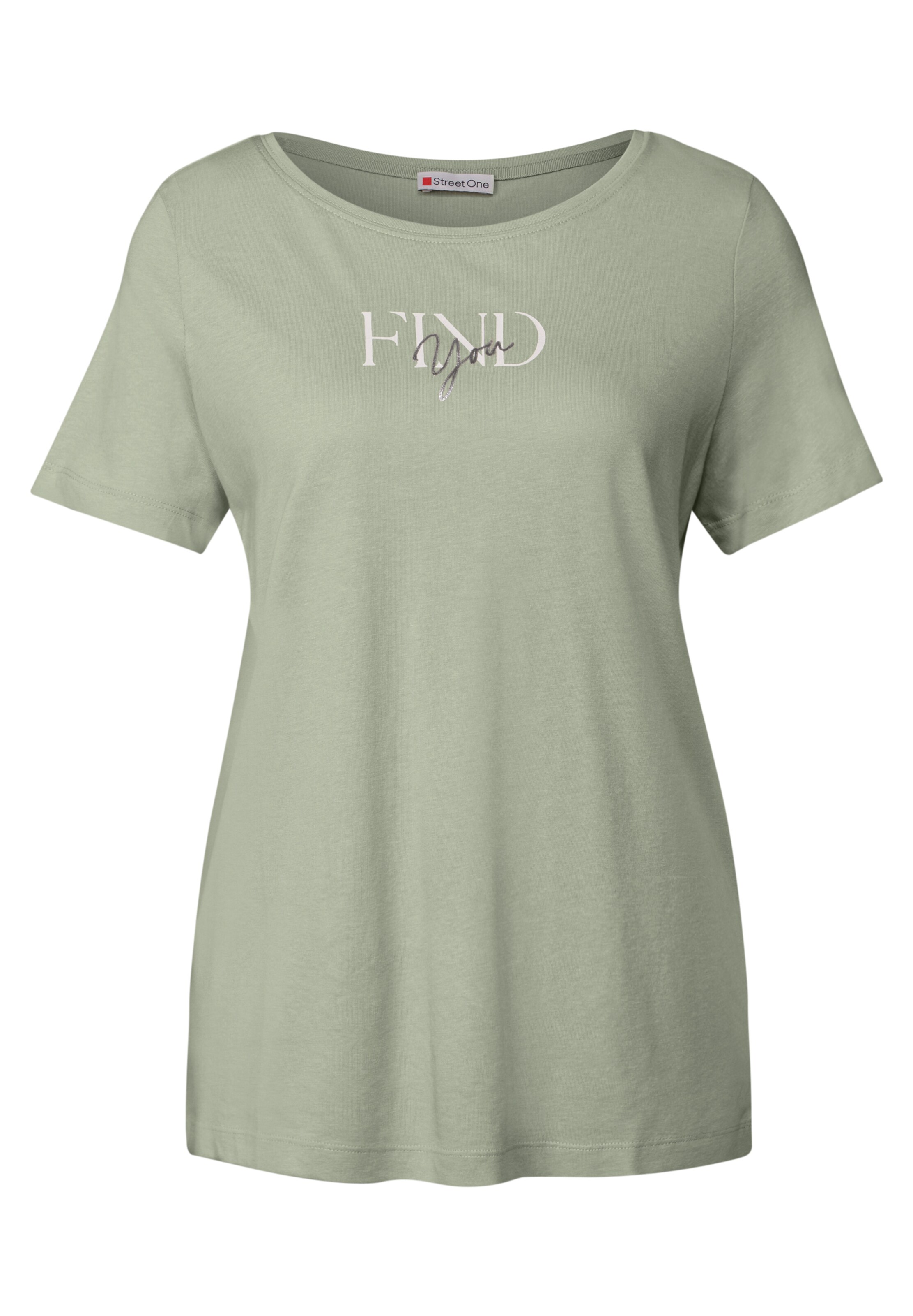 STREET ONE Shirt in Green: front