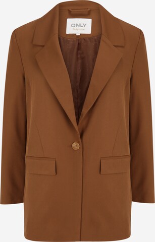Only Tall Blazer 'VIOLET' in Brown: front