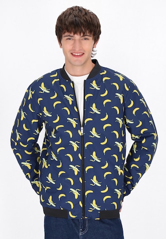 MO - Chaqueta de entretiempo en azul: frente