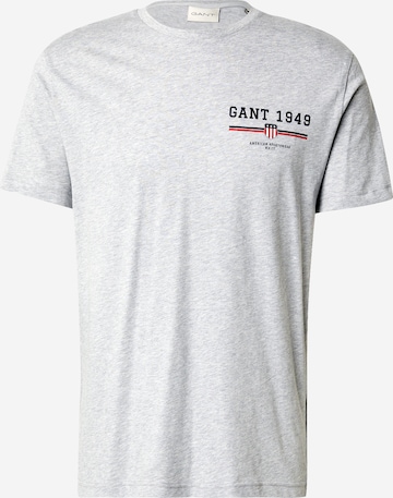 Maglietta di GANT in grigio: frontale